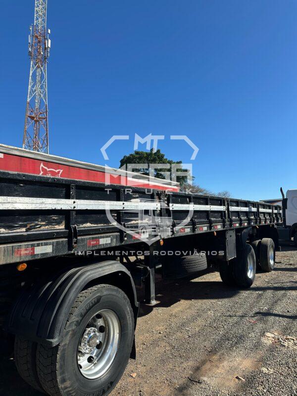 CARRETA GRADE BAIXA RANDON - 2 EIXOS VANDERLÉIA - ASSOALHO DE CHAPA - Imagem 4